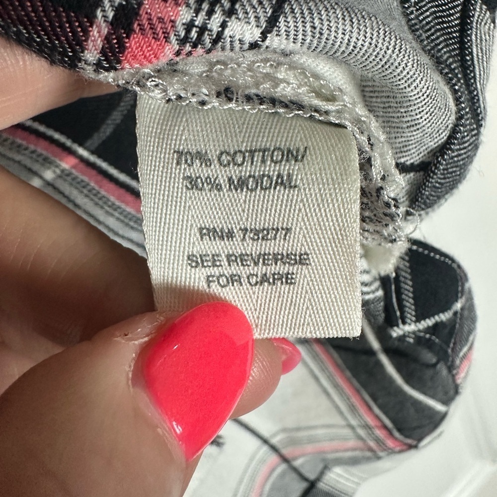 Mudd Girls Flannel Shirt – Size 12 - Picture 3 of 7